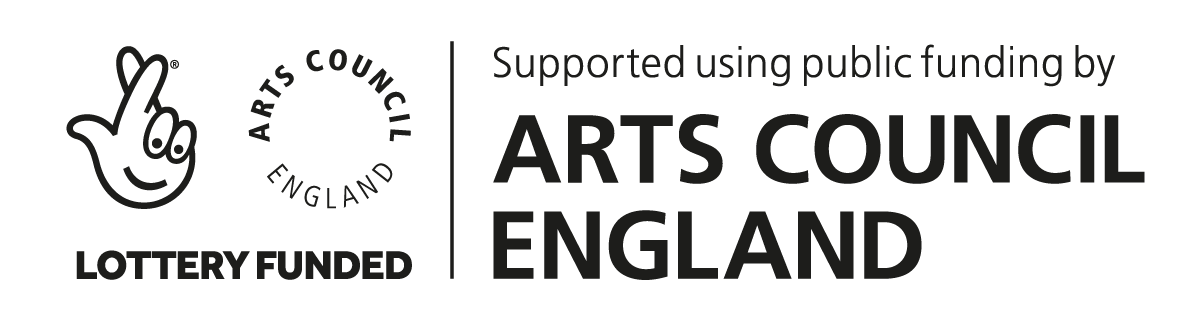 Lottery Funded: Supported using public funding by Arts Council England