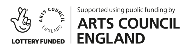 Supported using public funding by Arts Council England